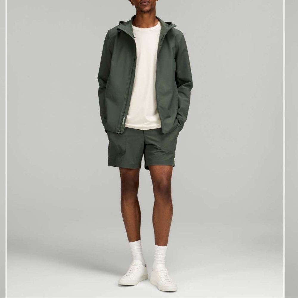 Lululemon Athletica Men's Warp Lite Jacket Packable Smoked Spruce Green Size M